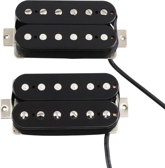 FLEOR Pickup Humbucker Alnico 2 HBA2 Humbucker Set