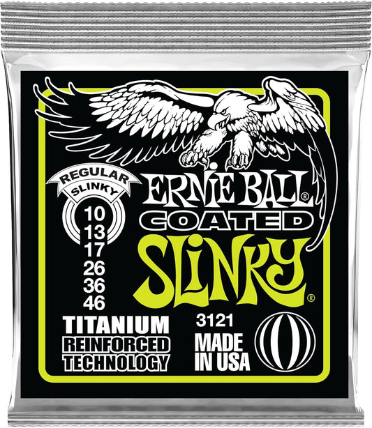 Ernie Ball Regular Slinky Coated Titanium RPS