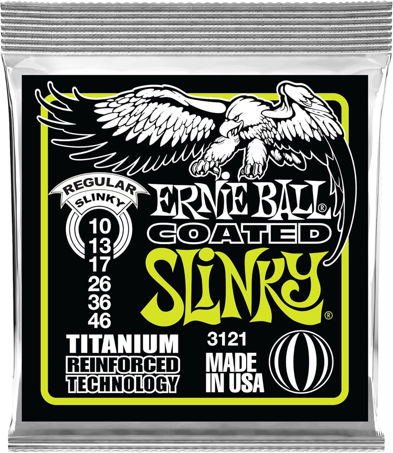 Ernie Ball Regular Slinky Coated Titanium RPS
